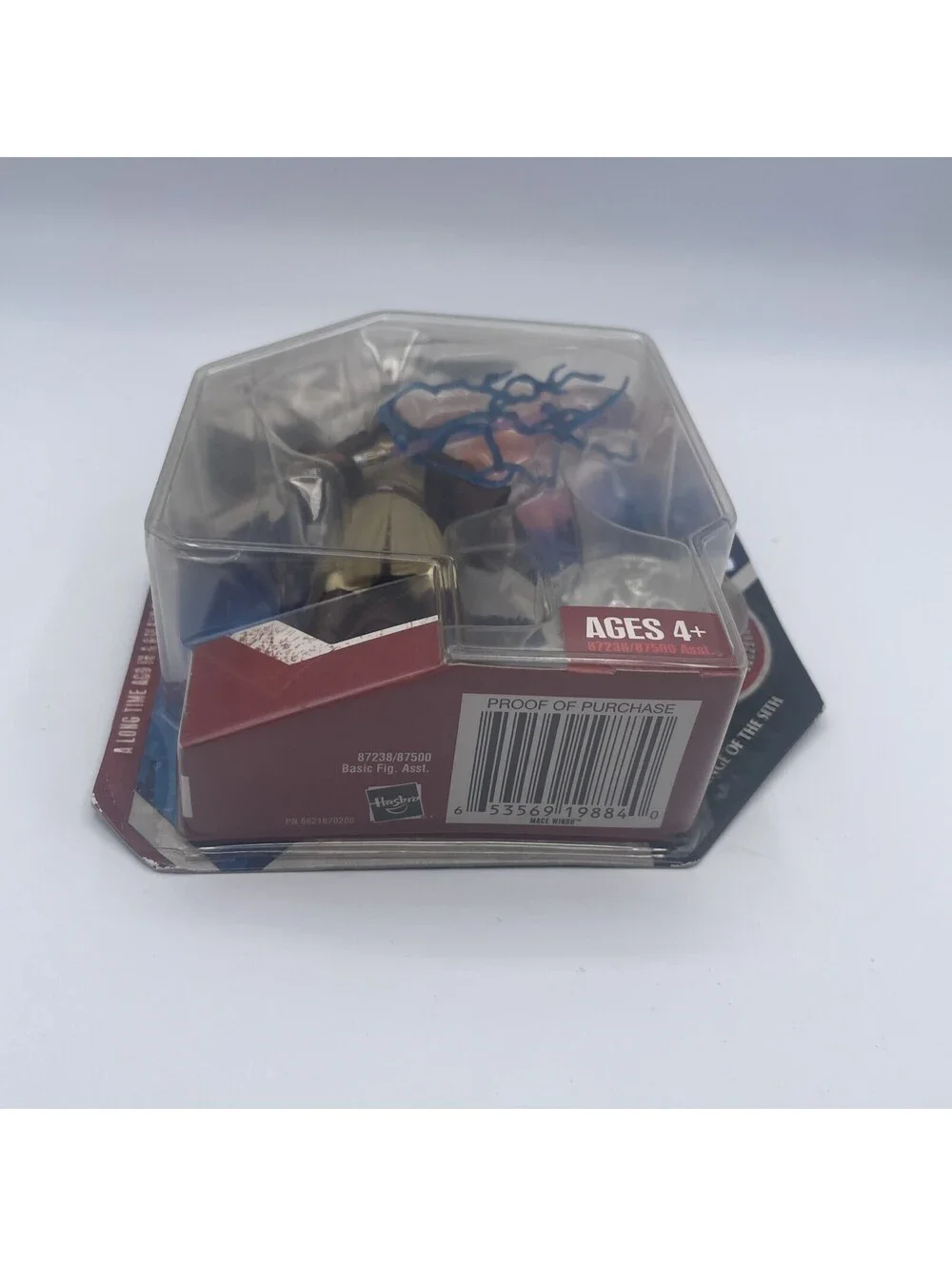 Star Wars 30th Anniversary 3.75 Mace Windu w/coin NEW ON SEALED CARD #06 Hasbro